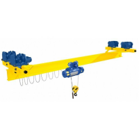 Кран мостовой однобалочный подвесной однопролётный 
г/п 1 т пролет 4,5 м